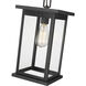 Bowton 1 Light 8.5 inch Powder Coated Black Outdoor Hanging Lantern